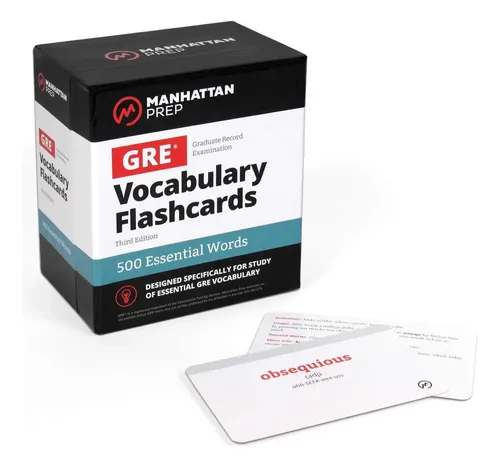 Libro: 500 Essential Words: Gre Vocabulary Flashcards | Envío gratis