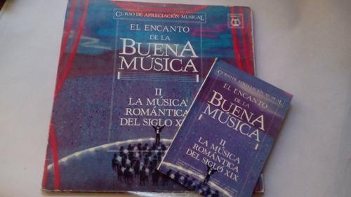 Lp El Encanto De La Buena Música 2 Con Libro Música Romántic