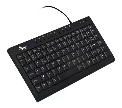 Teclado gamer Knup KP-TM010 QWERTY Outemu DIY Blue português