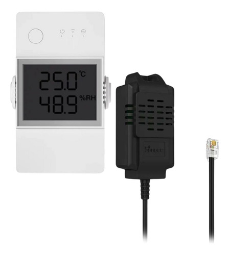 Sensor de temperatura y humedad Sonoff Thr320d Elite + Ths01