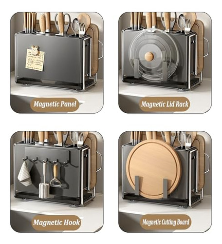 Soporte Universal Para Cuchillos De Cocina, Bloque De Cuchil