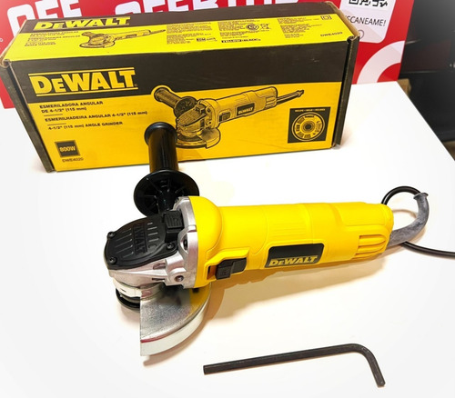 Imagen 5 de 5 de Amoladora Angular Dewalt Dwe4020 De 50 hz 800 W 220 V