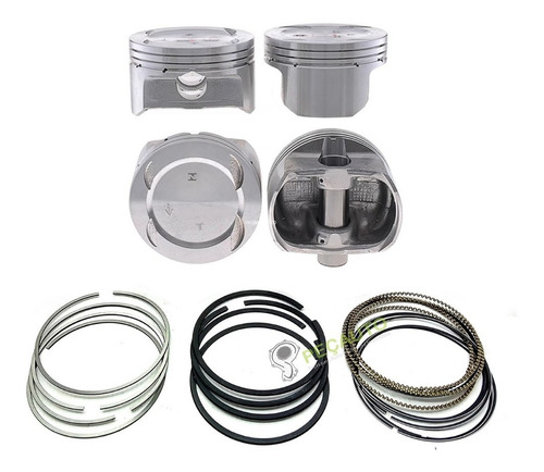 Imagem 1 de 2 de Pistao Anéis 050mm Kia 2.4 16v G4ke Apos 2012 Sorento Optima