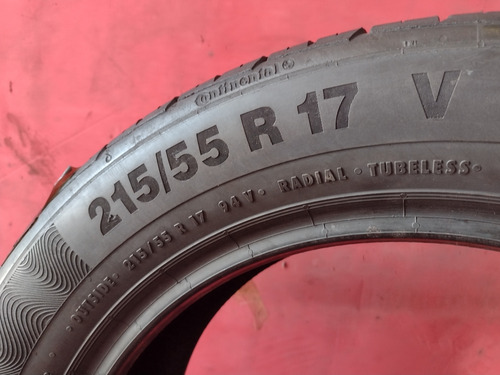 Pneu 215 55 Aro 17 Continental Premiumcontact 5 Meia Vida V (Usado)