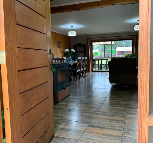 Casa En Parcela, 2 Cabañas, Piscina, Huerta, Palguín Bajo