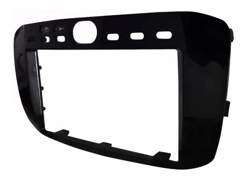 Moldura Dvd 2 Din Fiat Punto Linea 2013 A 2017 Black Piano