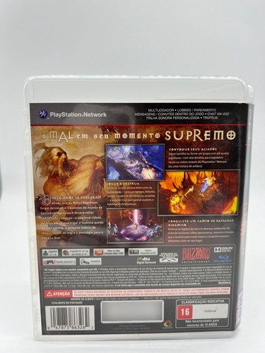 Diablo 3 Play Station 3 Original Usado Mídia Fìsica (Usado)