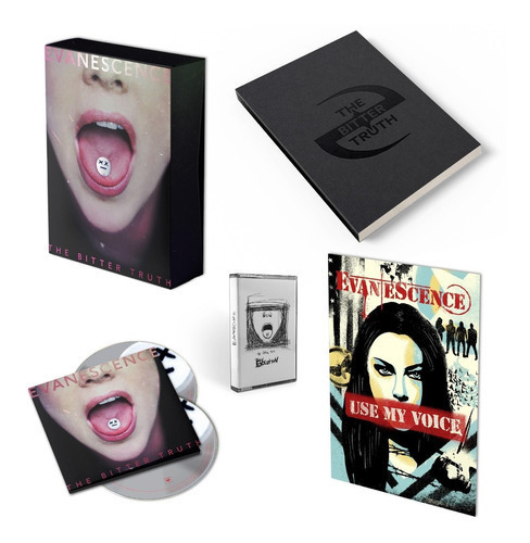 Evanescence The Bitter Truth Deluxe Box 2 Cd + Cassette + L