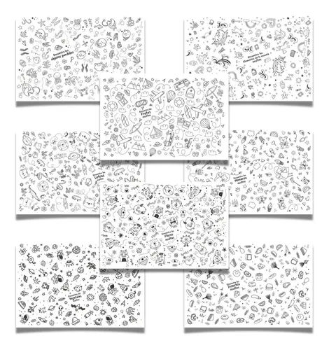 comprar Archivo P\u002F Imprimir Láminas P\u002F Colorear Vs. Motivos 47x32 Cm