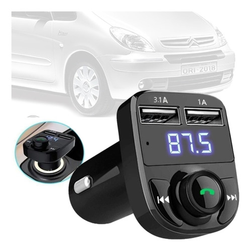 Adaptador Bluetooth Conversor Fm Universal Xsara