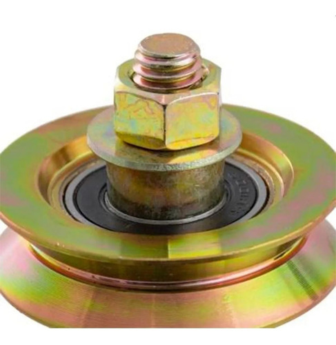 Imagen 5 de 6 de Rueda Para Porton Corredizo Con Perno 100mm 4 Pulgadas