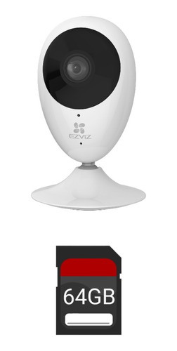 Cámara De Segurida Ezviz C2c Ip Wifi Full Hd 1080 + Sd 64gb