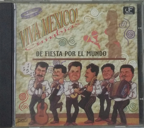 Cd Grupo Viva Mexico + Cumbias + De Fiesta Por El Mundo