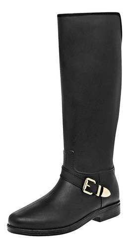 Bota Lluvia Mujer Top Moda 7428-a Negro 084-843