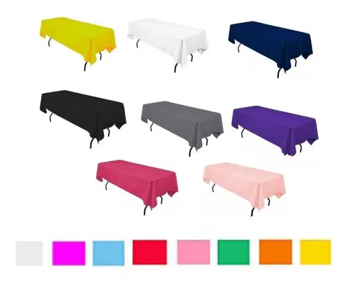comprar 7 Mantel Rectangular ( 3mts X1.50mts ) Color A Elegir 
