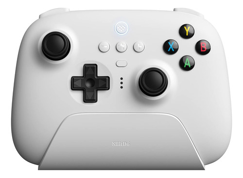 8bitdo Ultimate 2.4g Control Inálambrico Con Cargador Dock Blanco