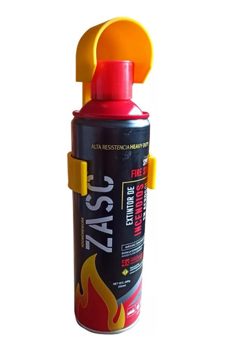 Extintor Incendios Fuego Y Otros Materiales, Mini 500ml Zasc
