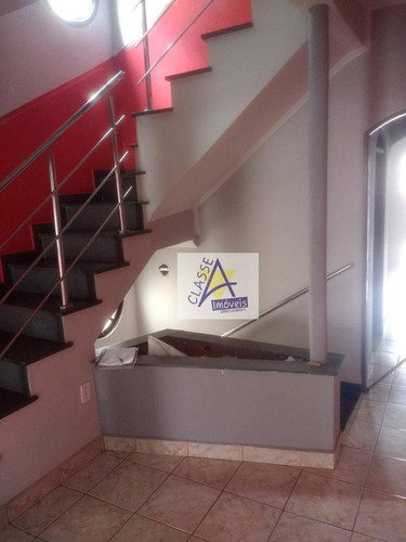 Imagem 6 de 30 de Sobrado Com 3 Dormitórios À Venda, 330 M² Por R$ 590.000,00 - Vila Emílio - Mauá/sp - So0172