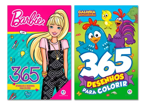 Livro Galinha Pintadinha Colorir - 365 Desenhos Para Colorir