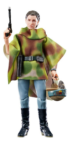 Star Wars Figura Princesa Leia Endor F7051 The Black Series