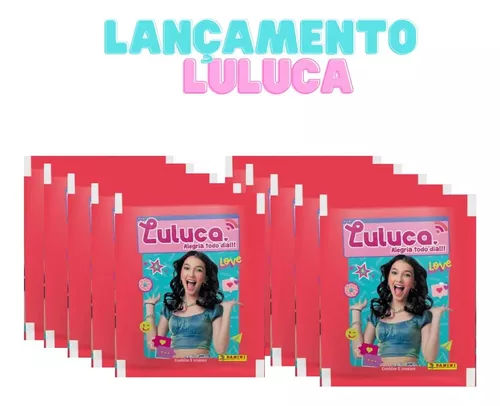 Kit Álbum r E Gamer Luluca 2023 + 50 Figurinhas