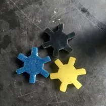 Comprar Goma Estrella Acople L-075 6 Puntas Poliuretano