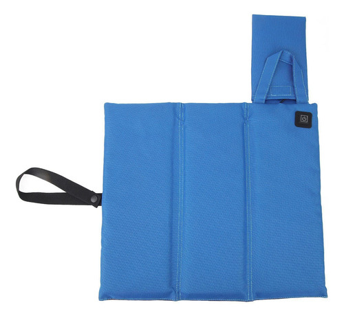 Cojín De Asiento Con Calefacción, Almohadilla De Azul