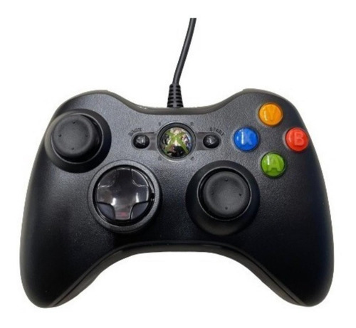 Imagen 3 de 9 de Joystick Mando Para Microsoft Xbox 360 Con Cable Pc Windows