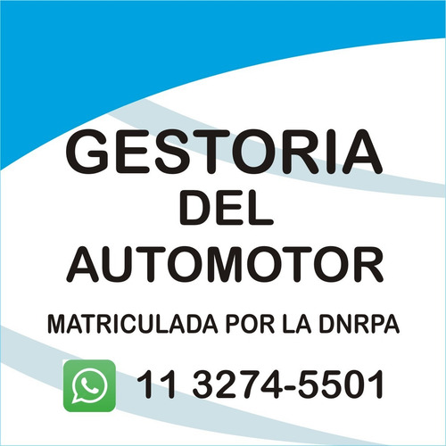Gestoria Automotor Mandataria Gestor Moto Caba / Gba