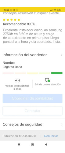 Imagen 4 de 9 de Instalación Colocacion Aire Acondicionado Split Service