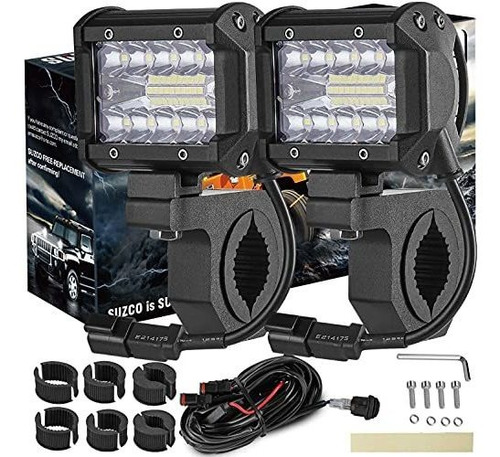 4inch 60w 3 Filas Offroad Led Work Light Bar Driving Ca...