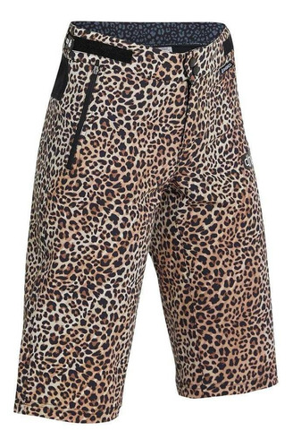 Short Dharco Leopard Para Mujer