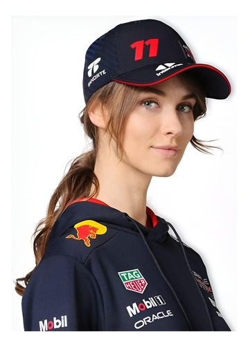 Gorra New Era Redbull 9forty F1 Juvenil 60357170 Original Azul Oscuro Unitalla Lisa