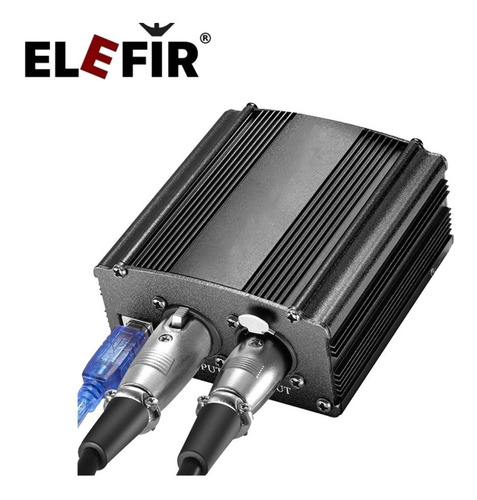 Imagen 4 de 9 de Fuente Phantom Power 48v Para Micrófono Sin Fuente Por Usb