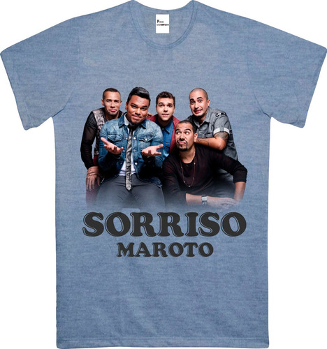 Imagem 2 de 4 de Camiseta Ou Baby Look Sorriso Marroto 02