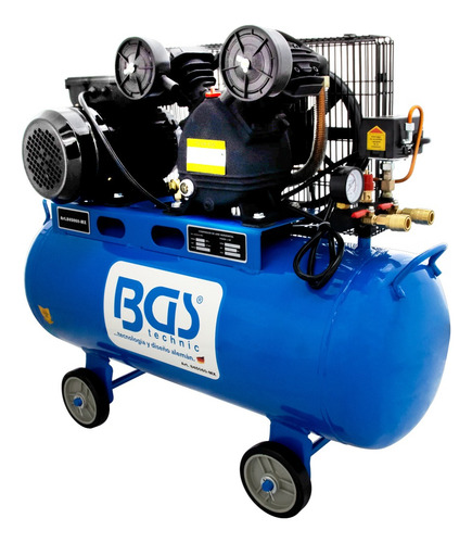 Compresor De Aire C Banda Horizontal 60l 3hp 127v Monofasico