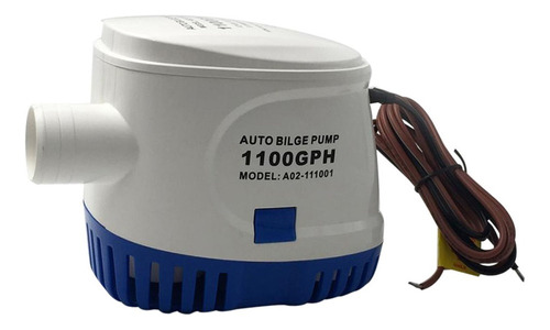 Bomba De Sentina Con Interruptor De Flotador 12v 1100gph