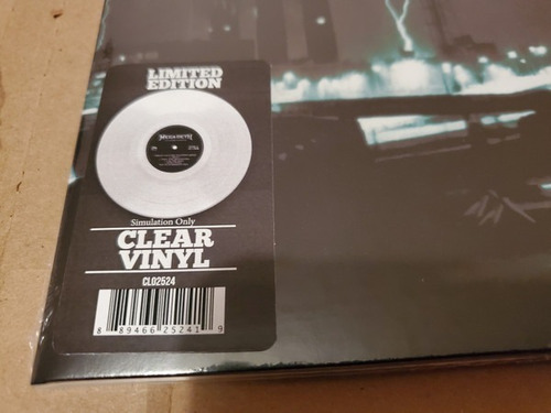 Vinilo Megadeth Unplugged In Boston - Disco Transparente