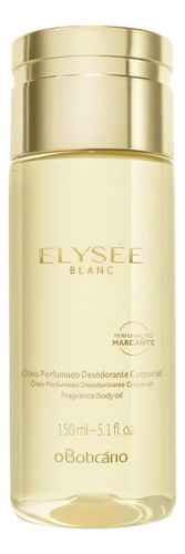 O Boticario Elysee Blanc Oleo Desodorante Corporal 150ml