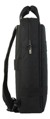 Mochila Maletin Travel Tech Porta Notebook Color Negro