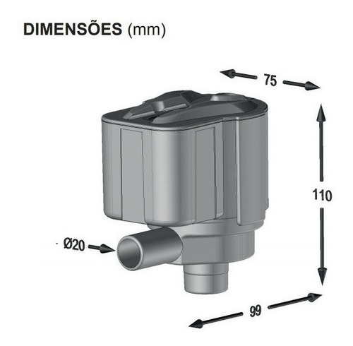 Bomba sumergible Sarlo Better Sb 2700 2740 L/h 220 V 220