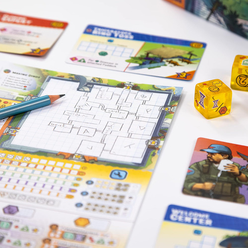 Juego Escritura Y Rawr Dinosaurios - Isla Prehistórica