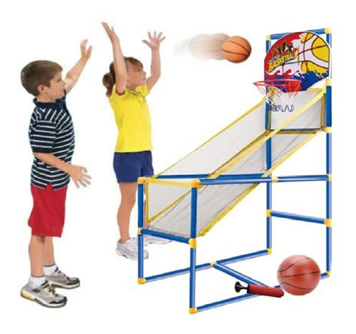 Baloncesto Del Juego De Arcade Para Niños Con Pelota