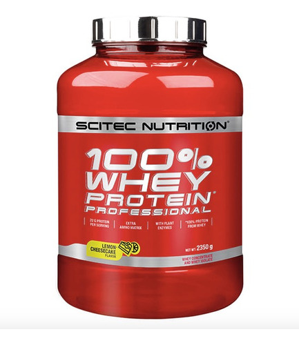 Proteina Whey Scitec Nutrition 78 Servicios - 2350 G