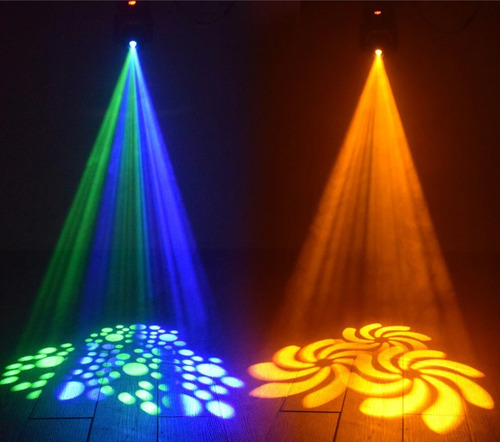 Imagen 4 de 6 de Cabeza Móvil Robótica Spot Led 60w 3 Prismas Giratorio