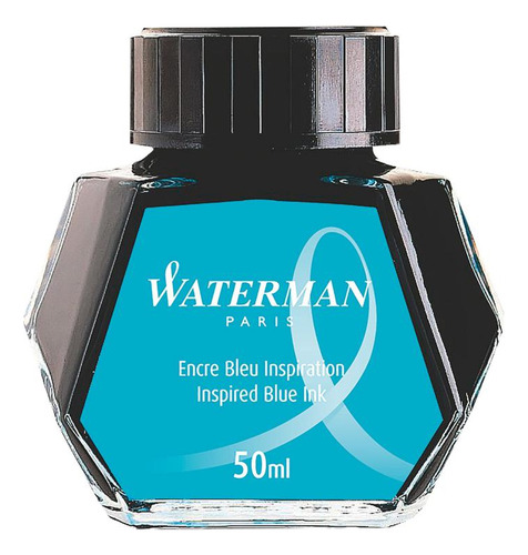 Vidro De Tinta Waterman Azul Oceano S0110810