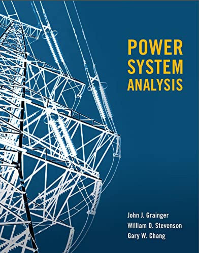 Libro Power System Analysis - Grainger, John/stevenson, Will