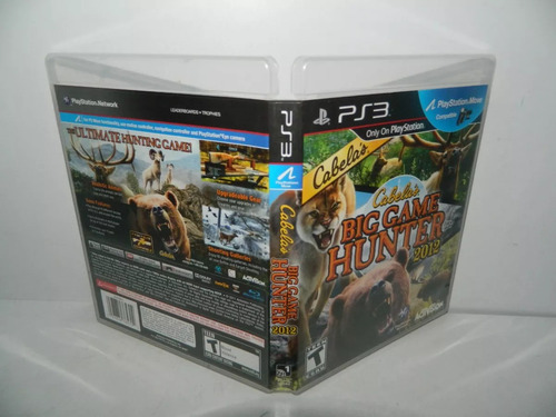 Cabelas Big Game Hunter 2012 Fisico Midia Ps3 Loja Fisica Rj (Usado)