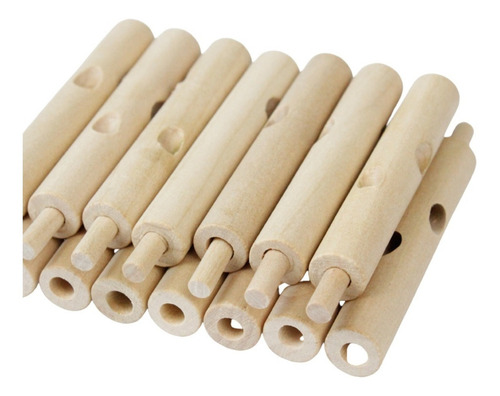 Juguete Montessori Arbol Para Niños Y Niñas Rompecabezas Color Amarillo