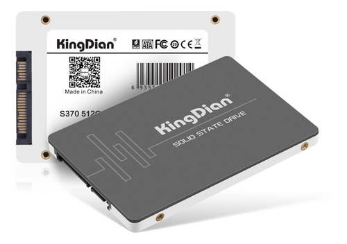 Disco Sólido Ssd Interno Kingdian S370 2.5 Sata Iii 512gb